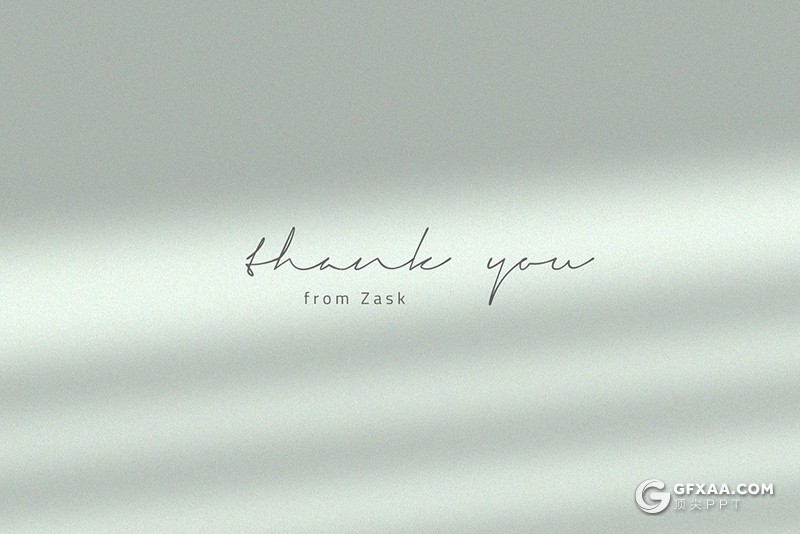 40页极简文艺风格摄影图片模特写真展示PPT模板 - 顶尖PPT