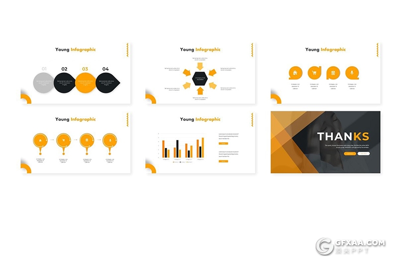 30页欧美风格商务产品介绍企业宣传keynote模板5种主题配色 - 顶尖PPT