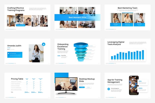 培训管理keynote模板 - 顶尖PPT