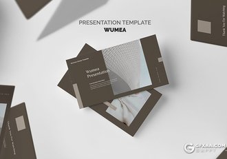 62页极简唯美文艺风格PPT模板 - 顶尖PPT