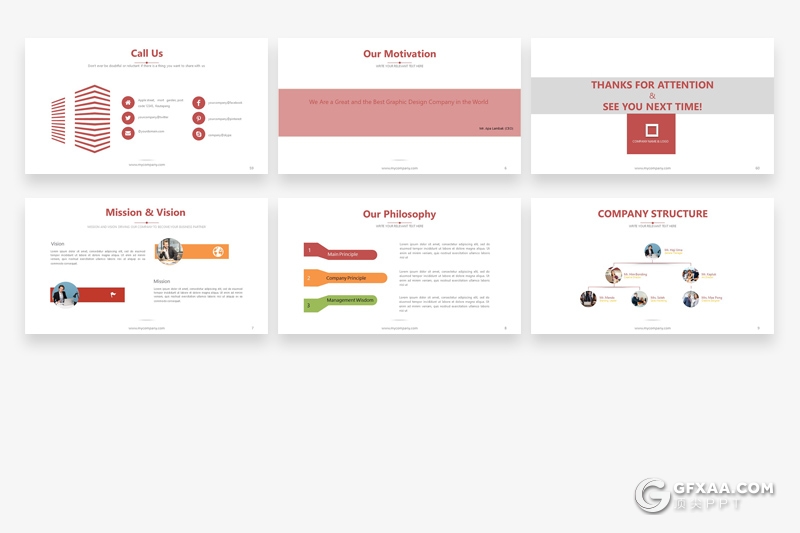 60页扁平化简约风格项目分析报告商务通用PPT模板 - 顶尖PPT
