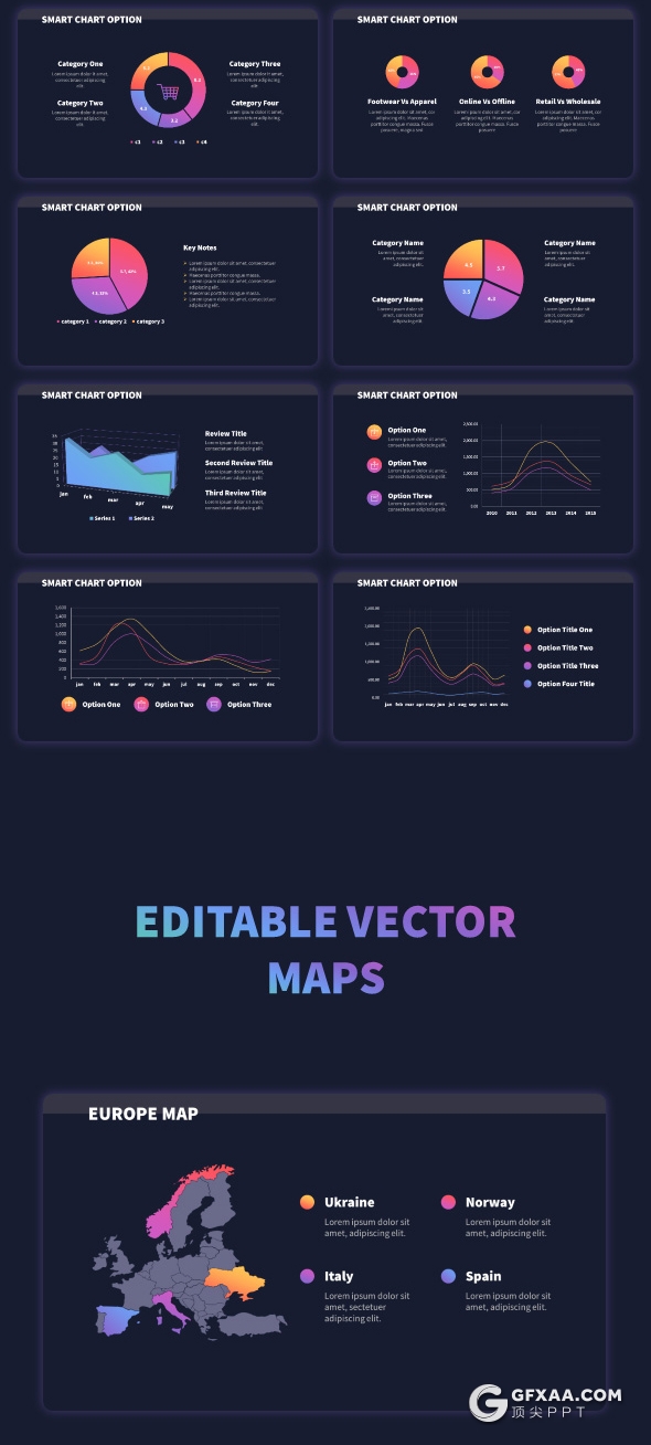 882页国外高端商务通用全动画PPT模板 - 顶尖PPT