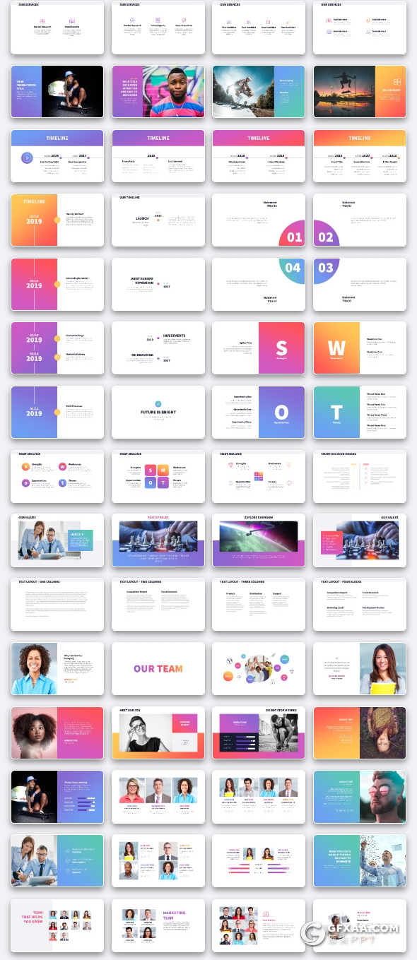 882页国外高端商务通用全动画PPT模板 - 顶尖PPT