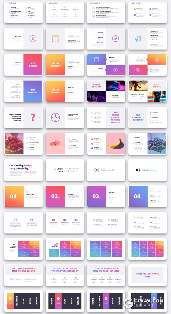 882页国外高端商务通用全动画PPT模板 - 顶尖PPT