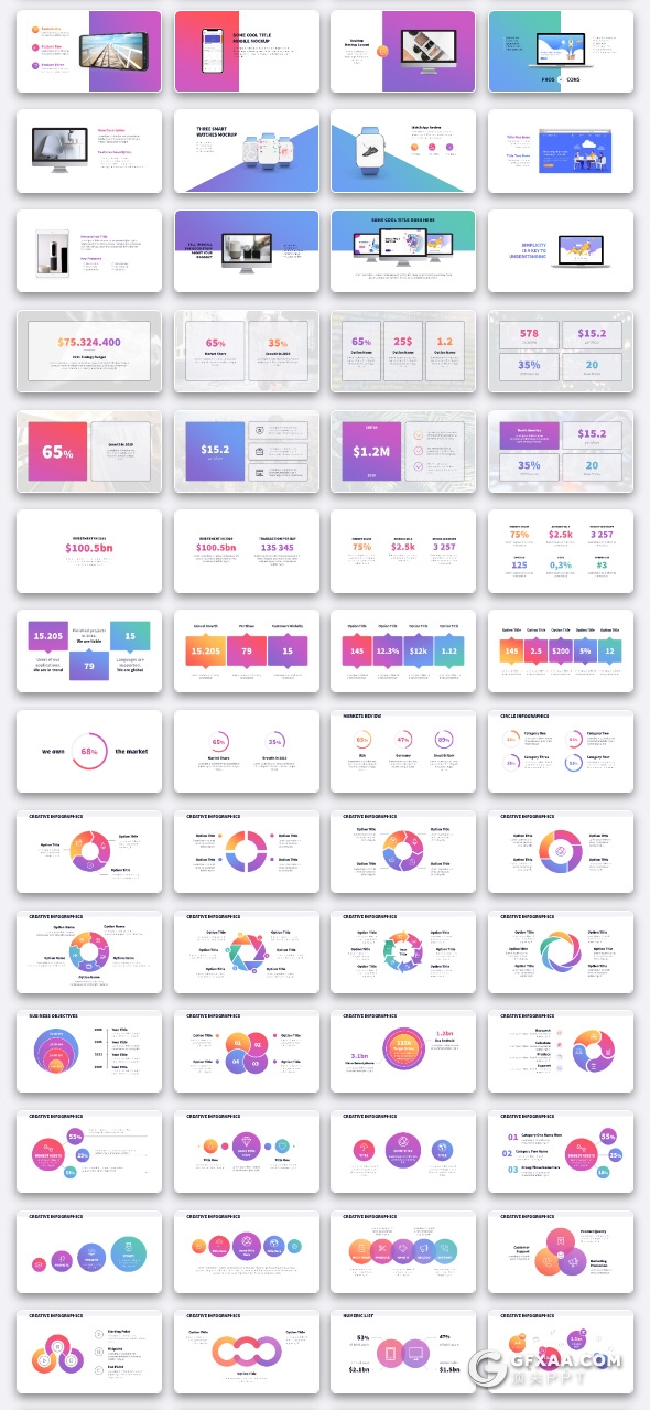 882页国外高端商务通用全动画PPT模板 - 顶尖PPT