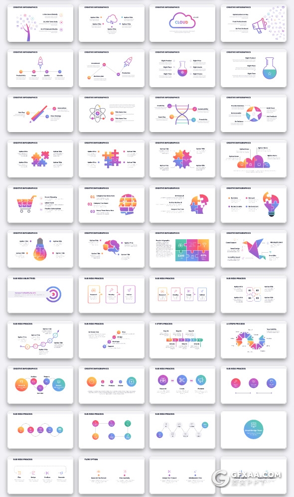 882页国外高端商务通用全动画PPT模板 - 顶尖PPT