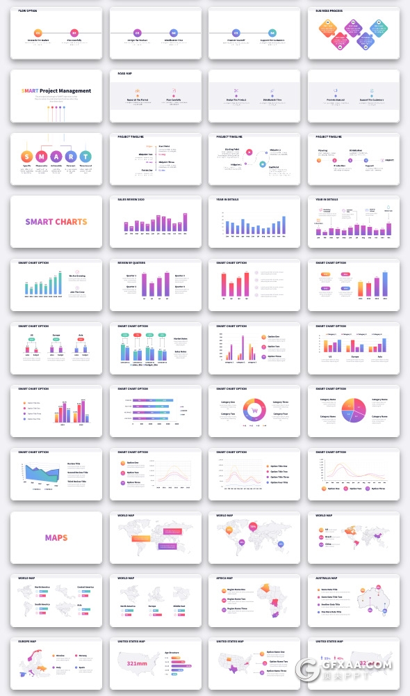 882页国外高端商务通用全动画PPT模板 - 顶尖PPT