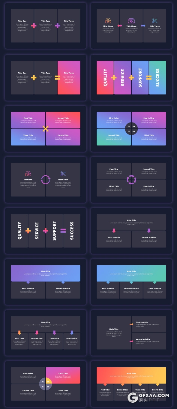 882页国外高端商务通用全动画PPT模板 - 顶尖PPT