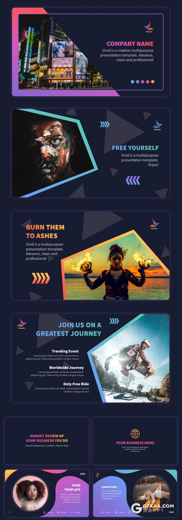 882页国外高端商务通用全动画PPT模板 - 顶尖PPT