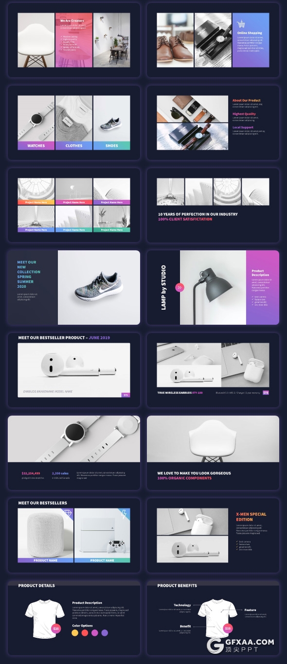 882页国外高端商务通用全动画PPT模板 - 顶尖PPT