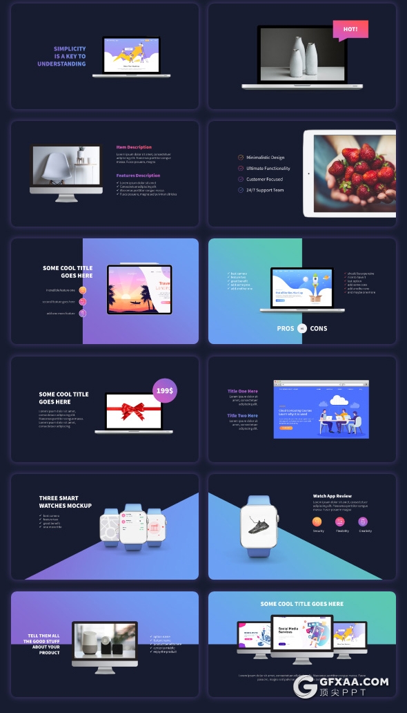 882页国外高端商务通用全动画PPT模板 - 顶尖PPT