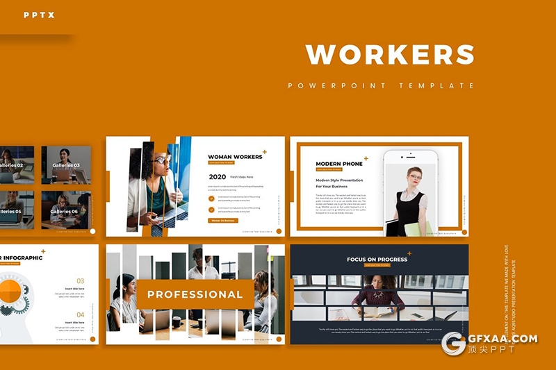 30页企业团队介绍公司领导风采展示商务通用PPT模板5种主题配色 - 顶尖PPT