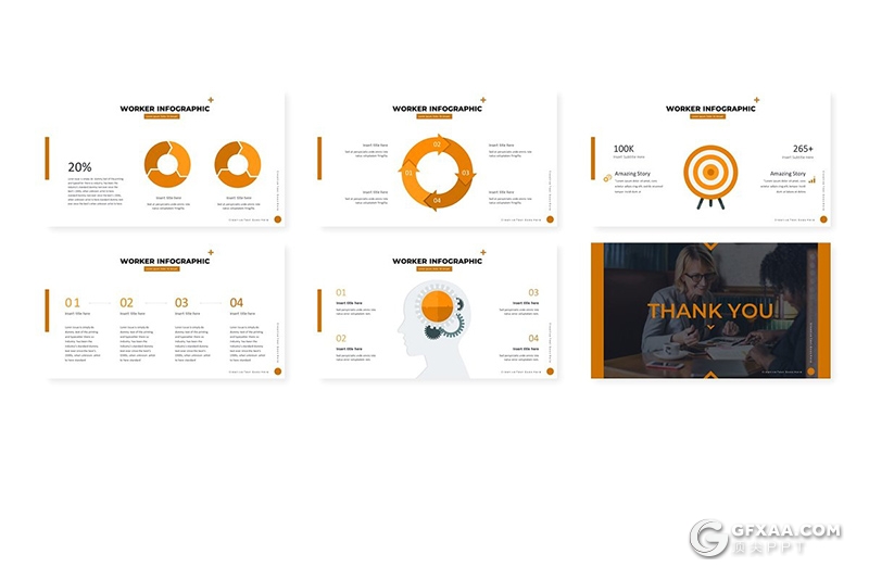 30页企业团队介绍公司领导风采展示商务通用Google slides模板5种主题配色 - 顶尖PPT