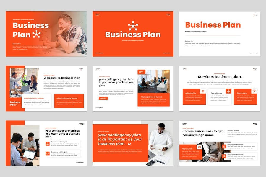 商业计划方案讲述展示Keynote模板 - 顶尖PPT