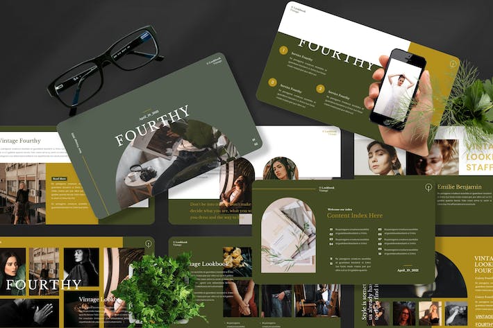 时尚品牌推广营销方案Keynote模板 - 顶尖PPT