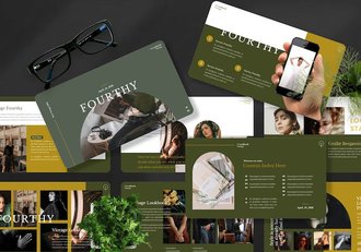 时尚品牌推广营销方案Keynote模板 - 顶尖PPT