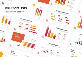 多种样式可视化数据展示条形图形PPT模板 - 顶尖PPT