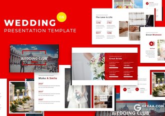 30页婚礼策划婚庆策划公司婚礼一条路服务方案Google slides模板5种主题配色 - 顶尖PPT