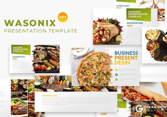 31页西式餐饮美食介绍展示PPT模板 - 顶尖PPT