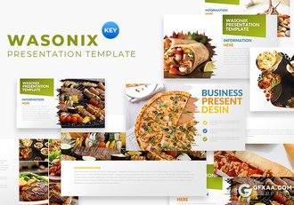 31页西式餐饮美食介绍展示keynote模板 - 顶尖PPT