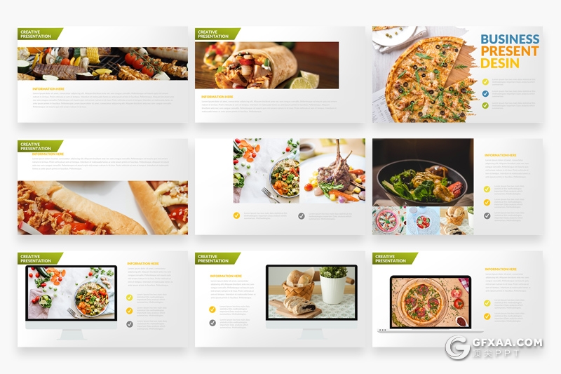 31页西式餐饮美食介绍展示keynote模板 - 顶尖PPT