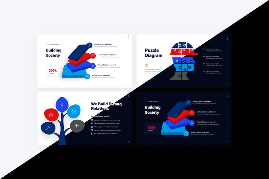 商业地产建筑keynote模板 - 顶尖PPT