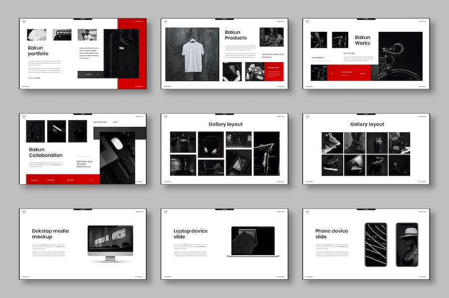 创意视觉商务企业品牌营销展示Keynote模板 - 顶尖PPT