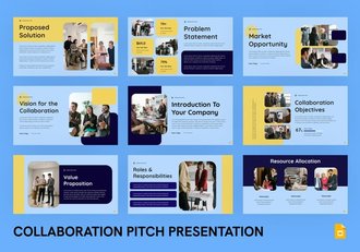 企业合作商务融资路演方案PPT模板 - 顶尖PPT