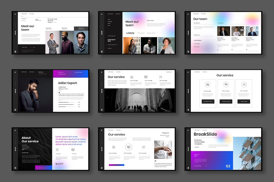 企业商务项目规划建设方案Keynote模板 - 顶尖PPT