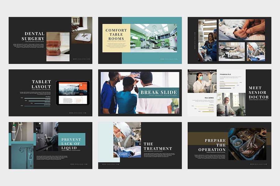 医疗健康产品发布会Keynote模板 - 顶尖PPT