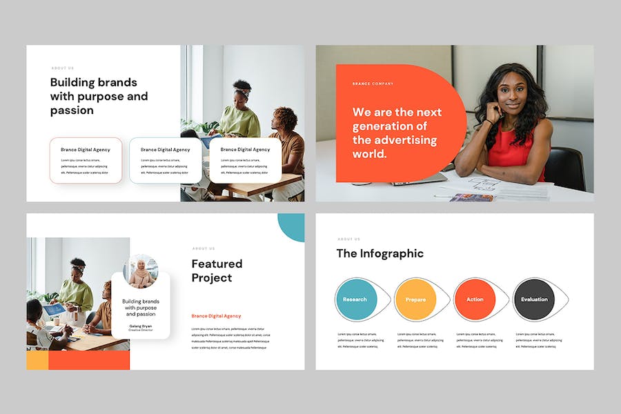 品牌建设商务战略Keynote模板 - 顶尖PPT