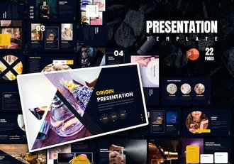 香水公司产品介绍推广PPT模板 - 顶尖PPT