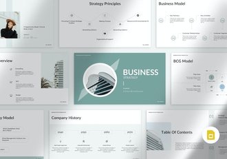 商务业务战略规划方案PPT模板 - 顶尖PPT
