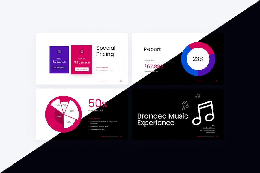 简约产品摄影展示家居产品数据分析多用途keynote模板 - 顶尖PPT