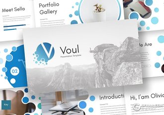 30页国外商务风格工作汇报工作分析项目报告通用keynote模板5种主题配色 - 顶尖PPT