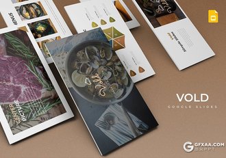 30页商业项目介绍展示餐饮美食行业数据分析Google slides模板5种主题配色 - 顶尖PPT