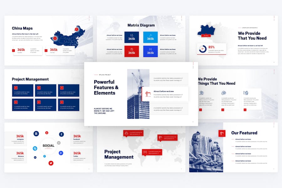 商业地产建筑keynote模板 - 顶尖PPT