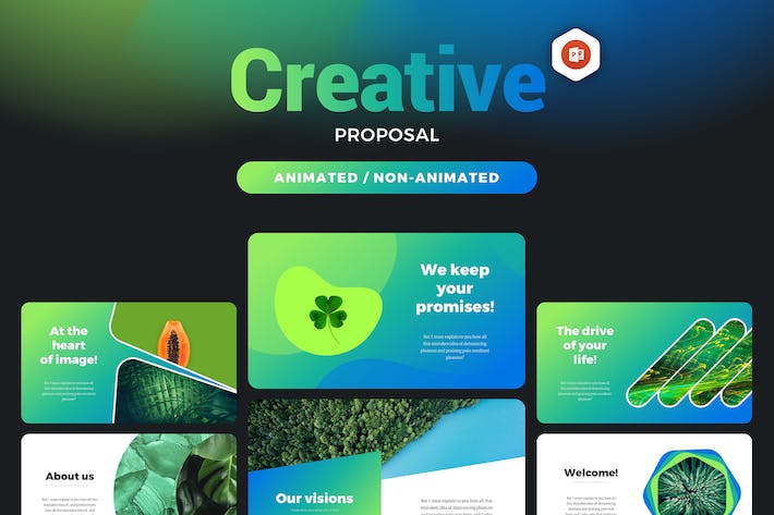 创意大气企业建议书商业计划企业合作多用途PPT模板 - 顶尖PPT