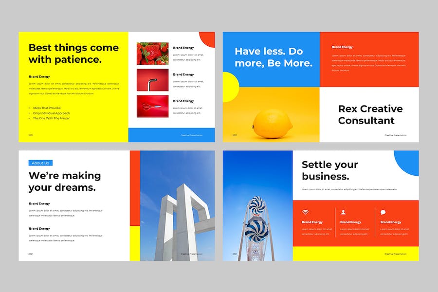 国外商务创意演示Keynote模板 - 顶尖PPT