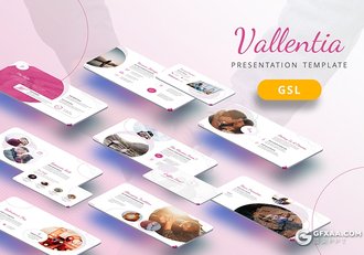 30页简约唯美风格婚礼策划公司项目介绍展示Google slides模板 - 顶尖PPT