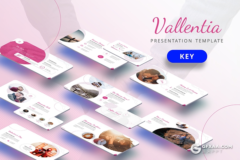 30页简约唯美风格婚礼策划公司项目介绍展示keynote模板 - 顶尖PPT