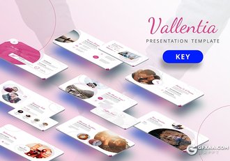 30页简约唯美风格婚礼策划公司项目介绍展示keynote模板 - 顶尖PPT