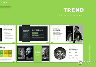 30页商务风格企业发展趋势团队介绍多用途keynote模板5种主题配色 - 顶尖PPT