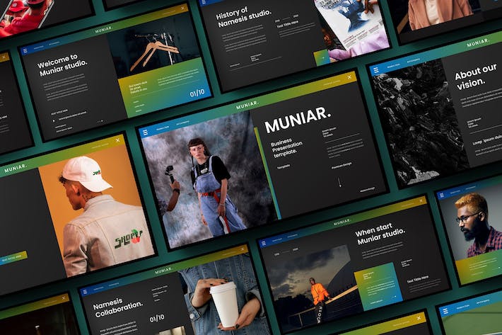 市政府公共服务项目推介宣传Keynote模板 - 顶尖PPT