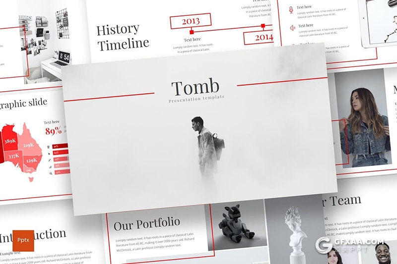 30页扁平化简约文艺风格商务企业介绍工作汇报PPT模板 - 顶尖PPT