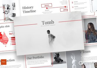 30页扁平化简约文艺风格商务企业介绍工作汇报PPT模板 - 顶尖PPT