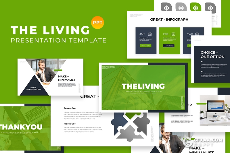 30页商务风格企业宣传介绍项目合作展示PPT模板 - 顶尖PPT