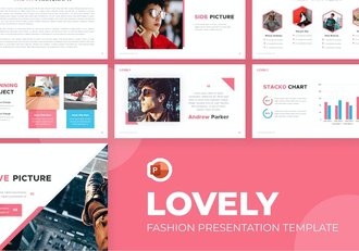 可爱时尚风格PPT模板 - 顶尖PPT