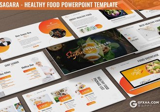 30页食品安全餐饮美食厨师介绍展示宣传PPT模板3种主题配色 - 顶尖PPT