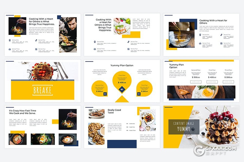 45页餐饮行业数据分析餐饮美食菜品宣传介绍推广keynote模板 - 顶尖PPT